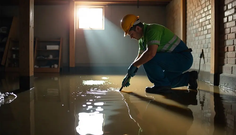 Professional water damage restoration services in Clintonville, WI